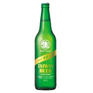 18天台灣生啤酒瓶裝600ml